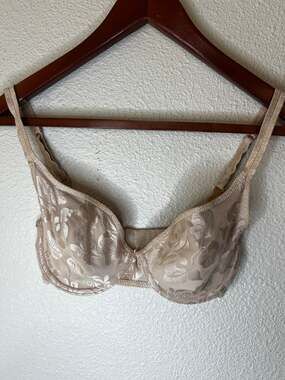 Wacoal 85367 Awareness Foral jacquard Underwire Bra in Natural Nude 32D